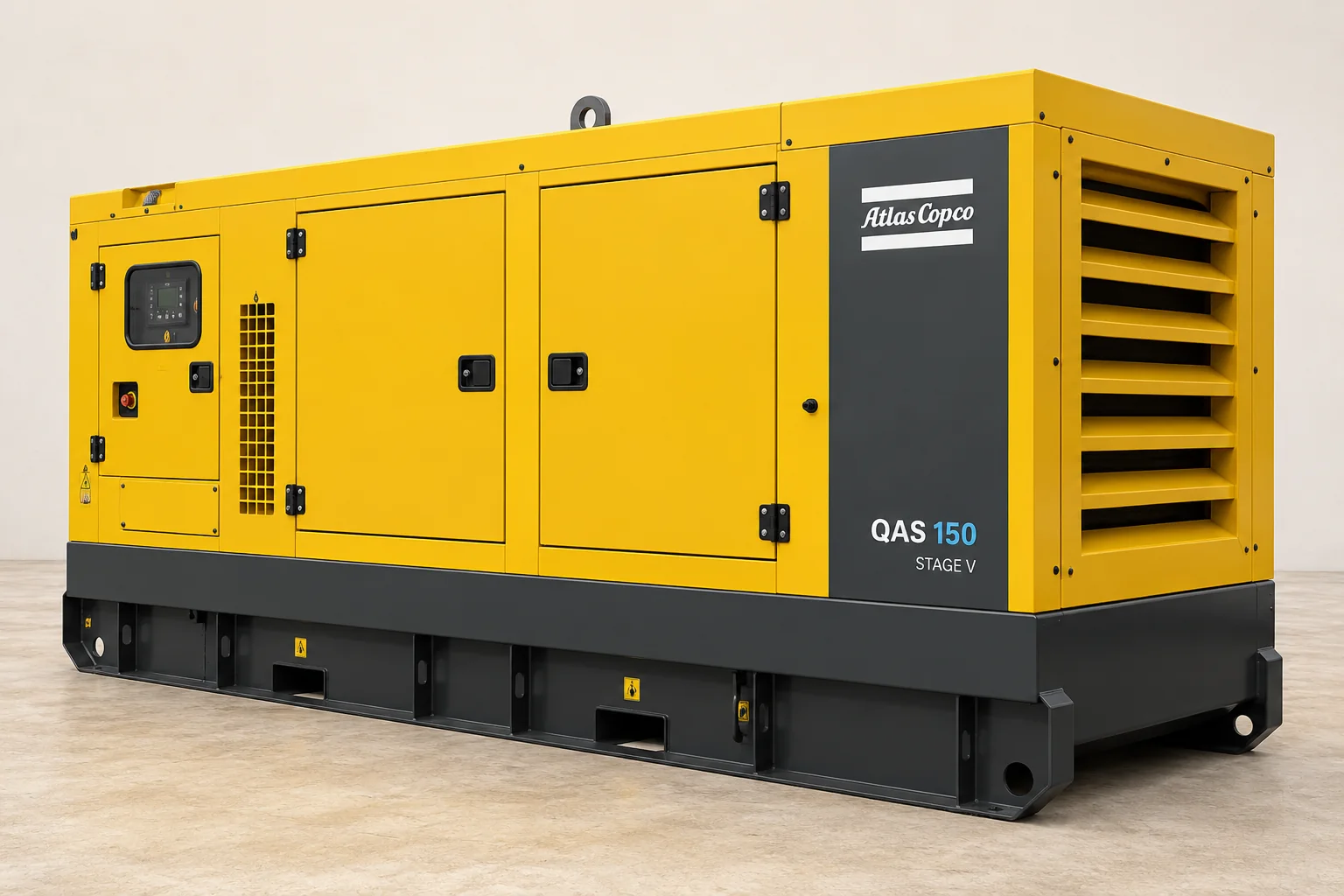 Atlas Copco QAS 150 – generatore diesel 150 kVA noleggiare a Maiorca