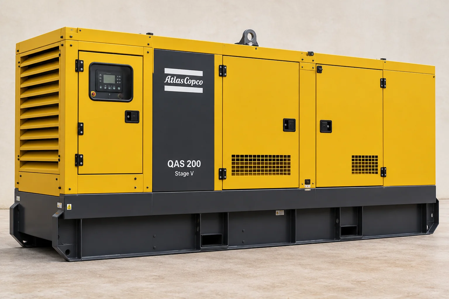Atlas Copco QAS 200 – generatore diesel 200 kVA noleggiare a Maiorca
