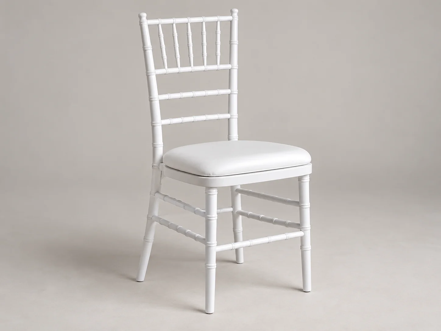White Chiavari Chair hire on Mallorca