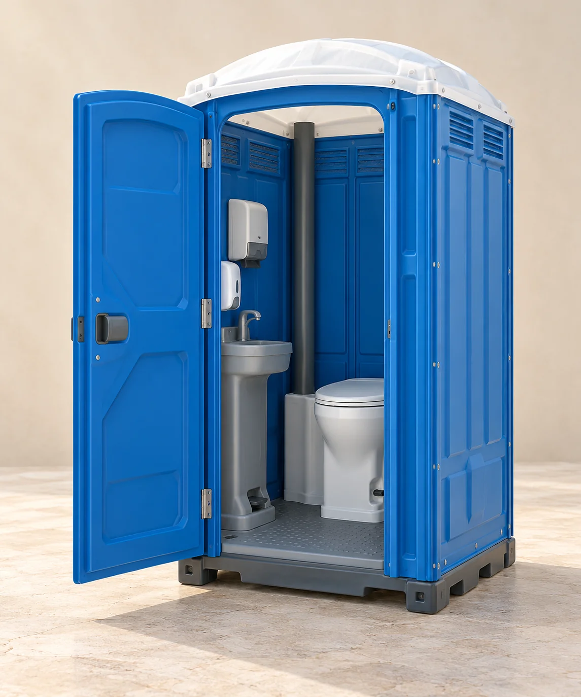 DIXI® PLUS WASH – WC con lavabo noleggiare a Maiorca