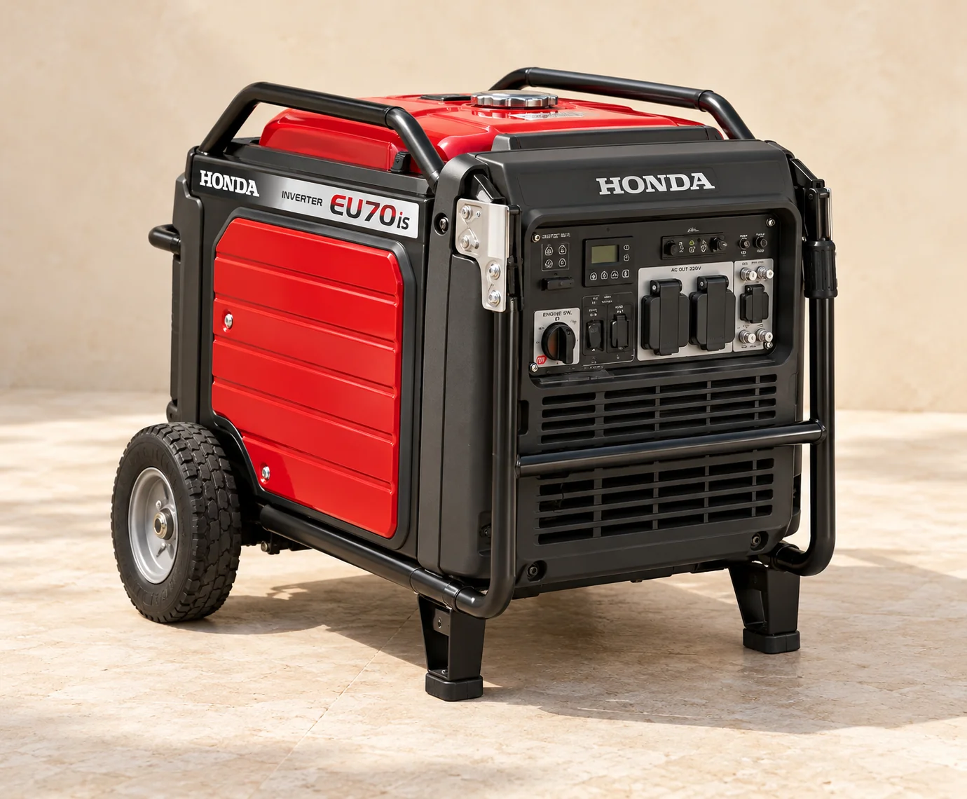 Honda EU70is – generatore inverter 7,0 kW noleggiare a Maiorca