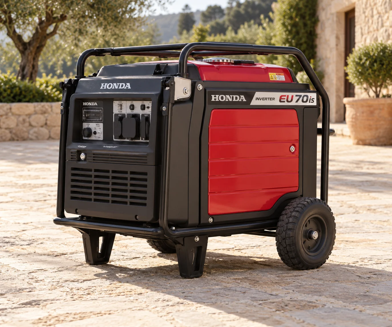 Honda EU70is – Invertergenerator 7,0 kW – im Eventeinsatz